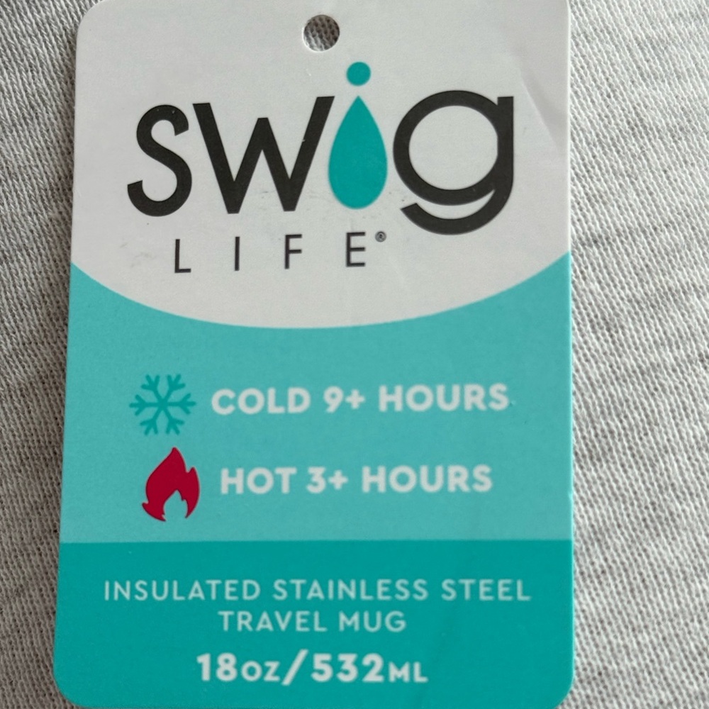 Swig Pink Snowman Mug - Picture 3 of 3